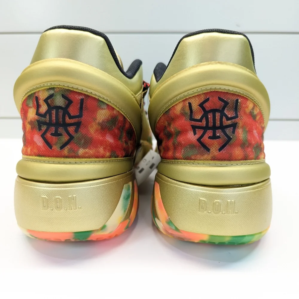 Adidas D.O.N ISSUE 2 Gummy Bear Donovan Spida Mitchell Gold Sneakers Men's 8.5